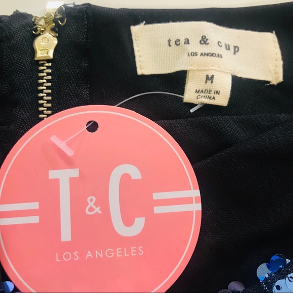 NWT TEA n CUP Sequined Hot Pants! - Picture 3 of 7